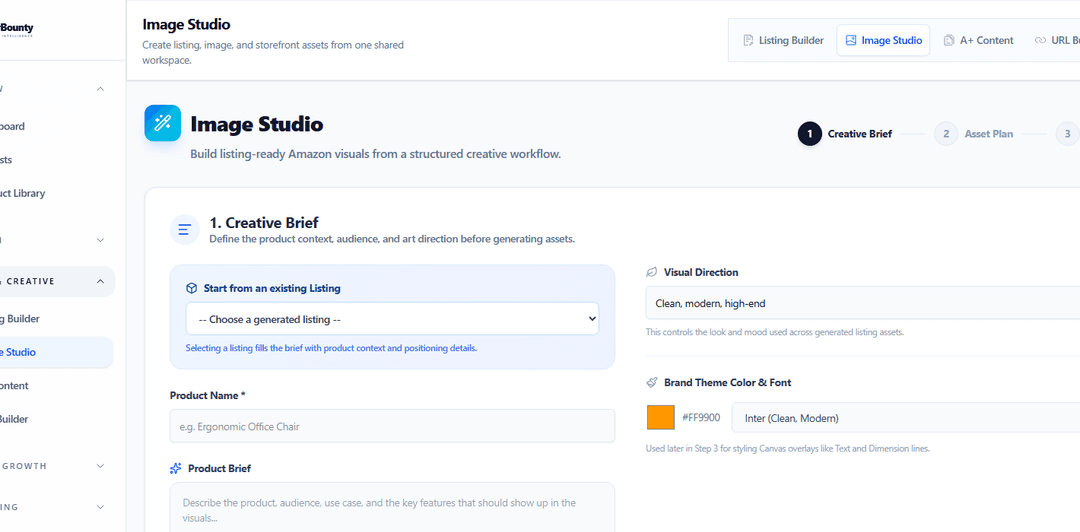 AI listing image generation